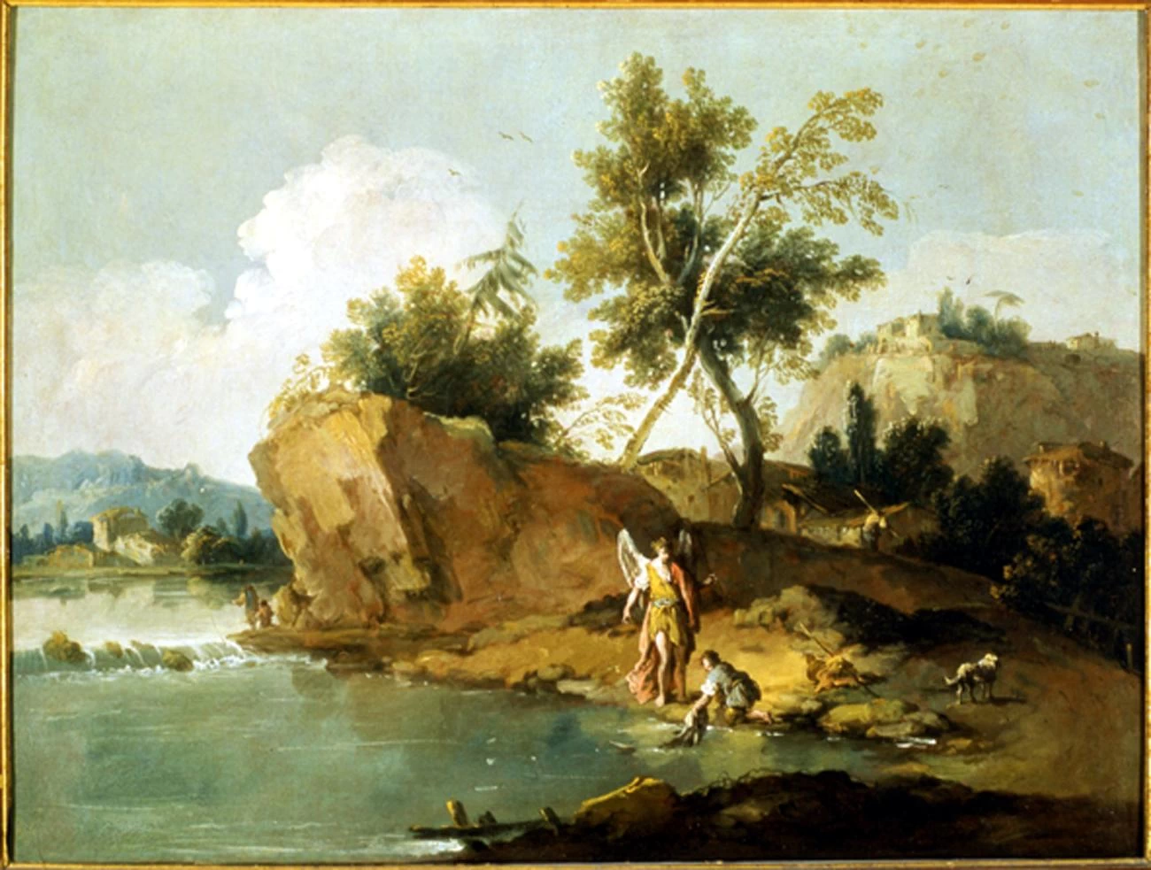 Aesaggio con Tobiolo e l'angelo - Gallerie dell'Accademia, Venezia